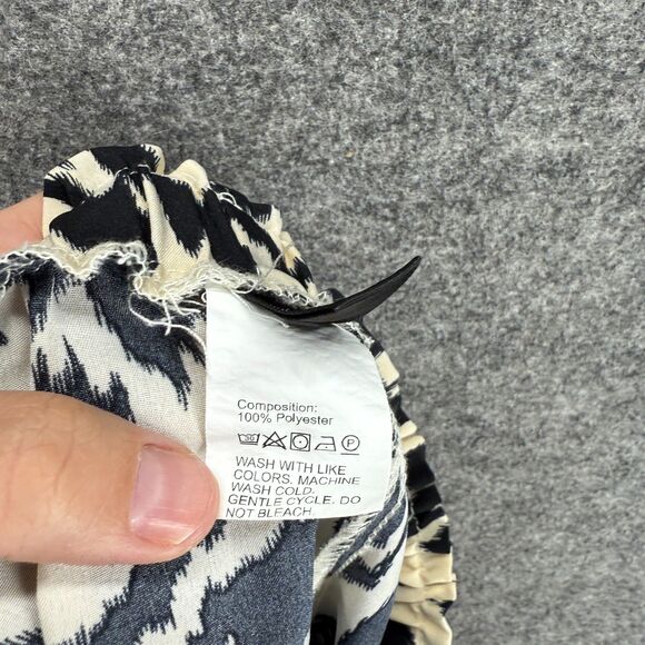 SheIn Shorts Womne S Small Beige Animal Print High Rise Hot Pants Pull On Belted - Picture 5 of 6